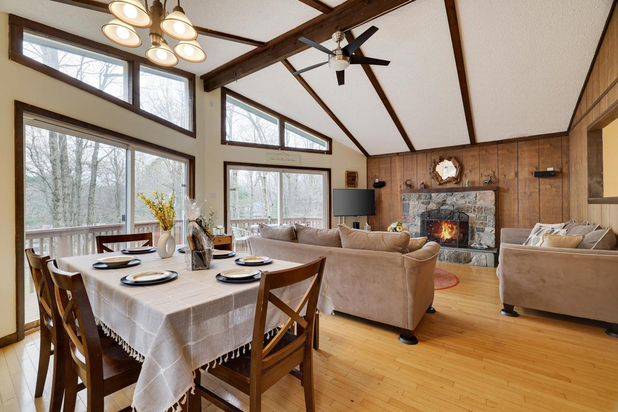 Woodland Escape-0.6Mile To Lake Beach Pet Friendly Лейк Хармъни Екстериор снимка